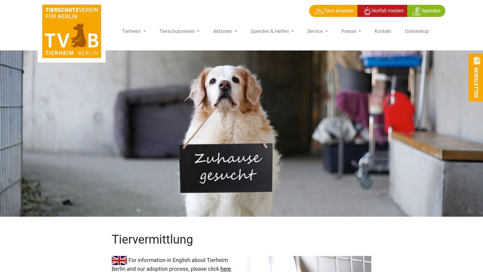 Tierheim Berlin